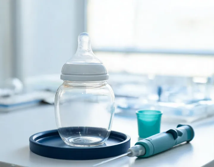 Natural Response bottle teat inspection