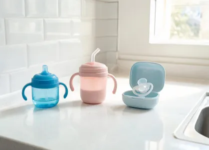 Toddler cup transition products